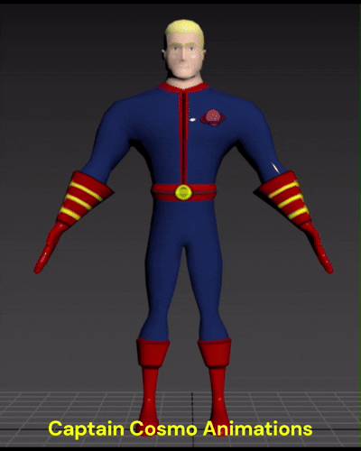 Captain Cosmo Animations