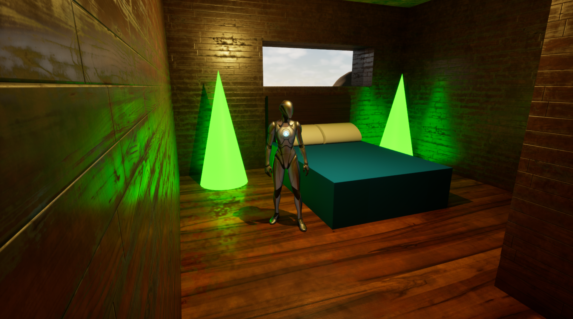 Unreal Bedroom